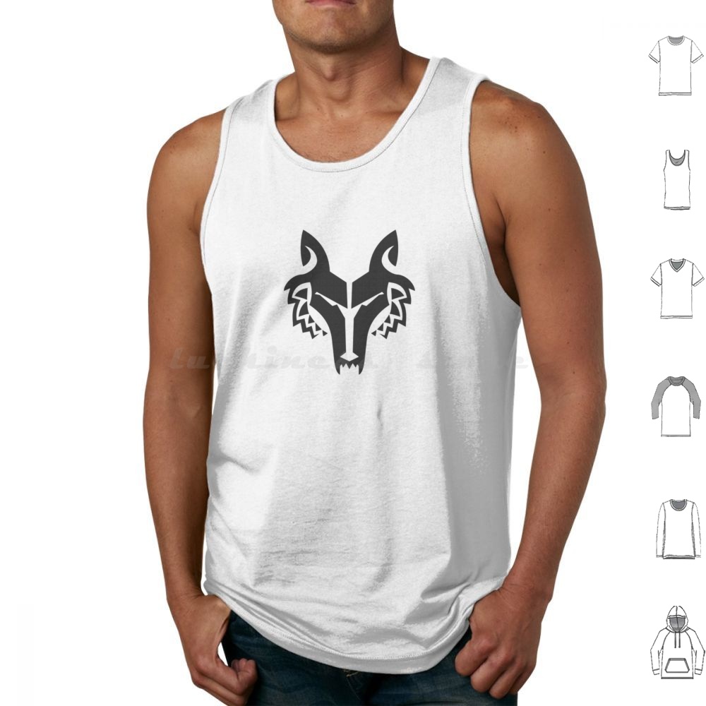 Hobby Is Science - Wolf Pack Tank Üstleri Baskılı Pamuk