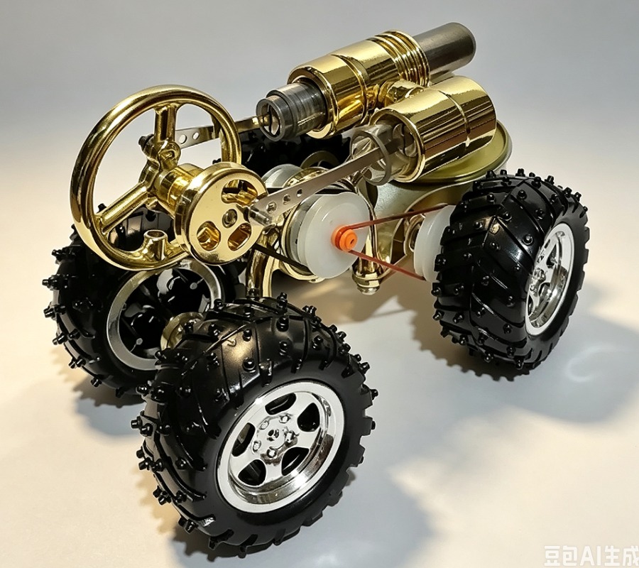 Science Experiment - Mini Dıştan Yanmalı Motor Modeli, Fizik