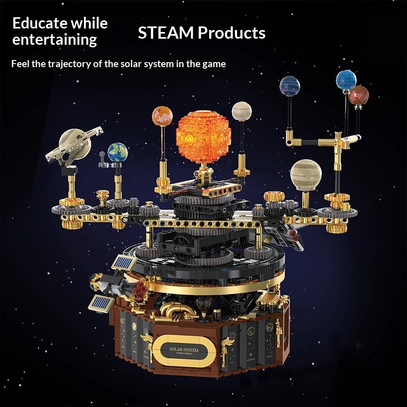Solar System Orrery - Tuomu T2004 Elektrikli Güneş Enerjisi Sistemi