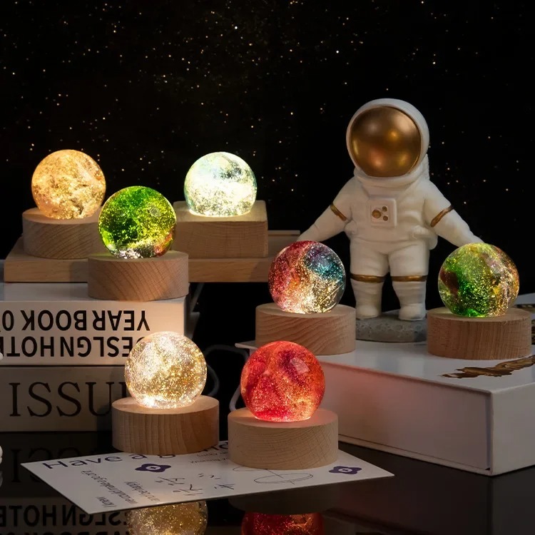 4/6/8 cm Fantezi Renkli Cam Yı - Solar System Orrery incelemesi ve fiyatı