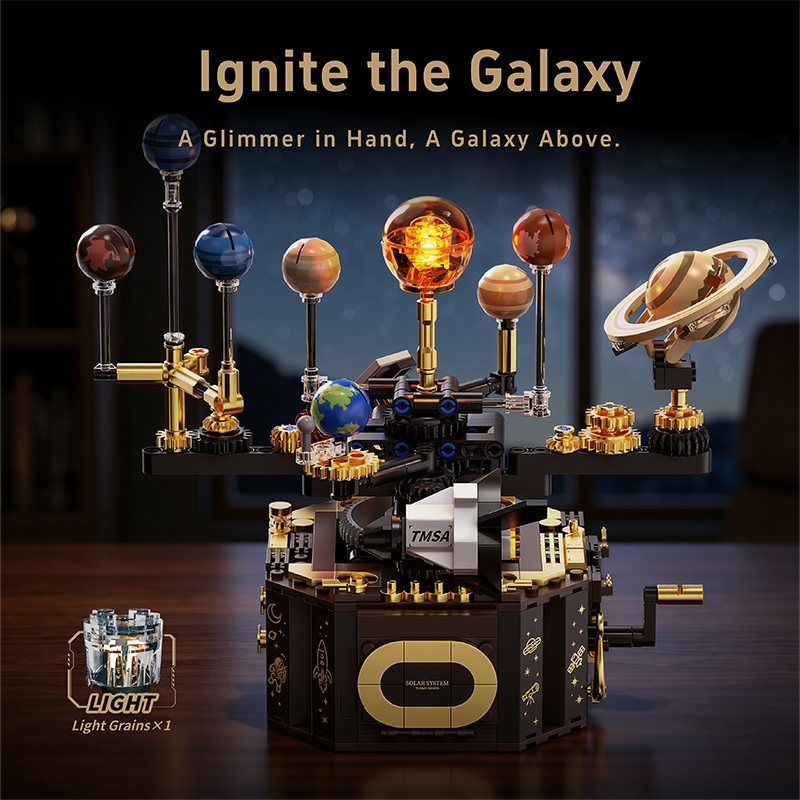 Yaratıcı 556 Adet Güneş Sistem - Solar System Orrery incelemesi ve fiyatı