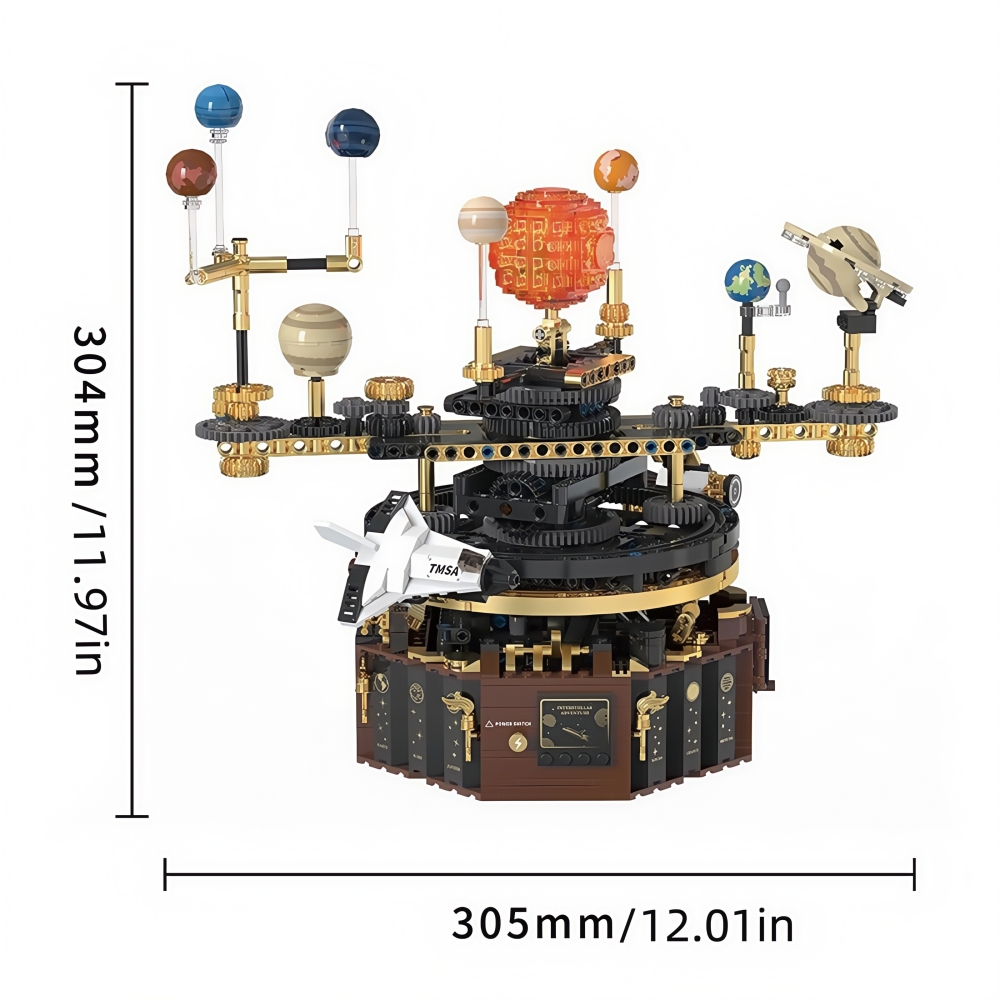 KÖK Elektrikli Dönen Evren Ele - Solar System Orrery incelemesi ve fiyatı