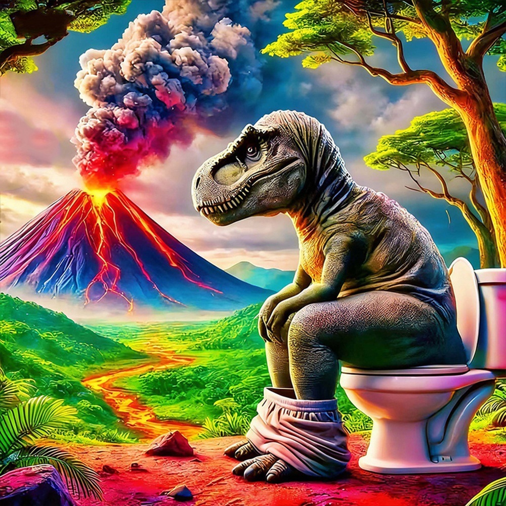 EverShine DIY Elmas Nakış Dino - Volcano Kit Eruption incelemesi ve fiyatı