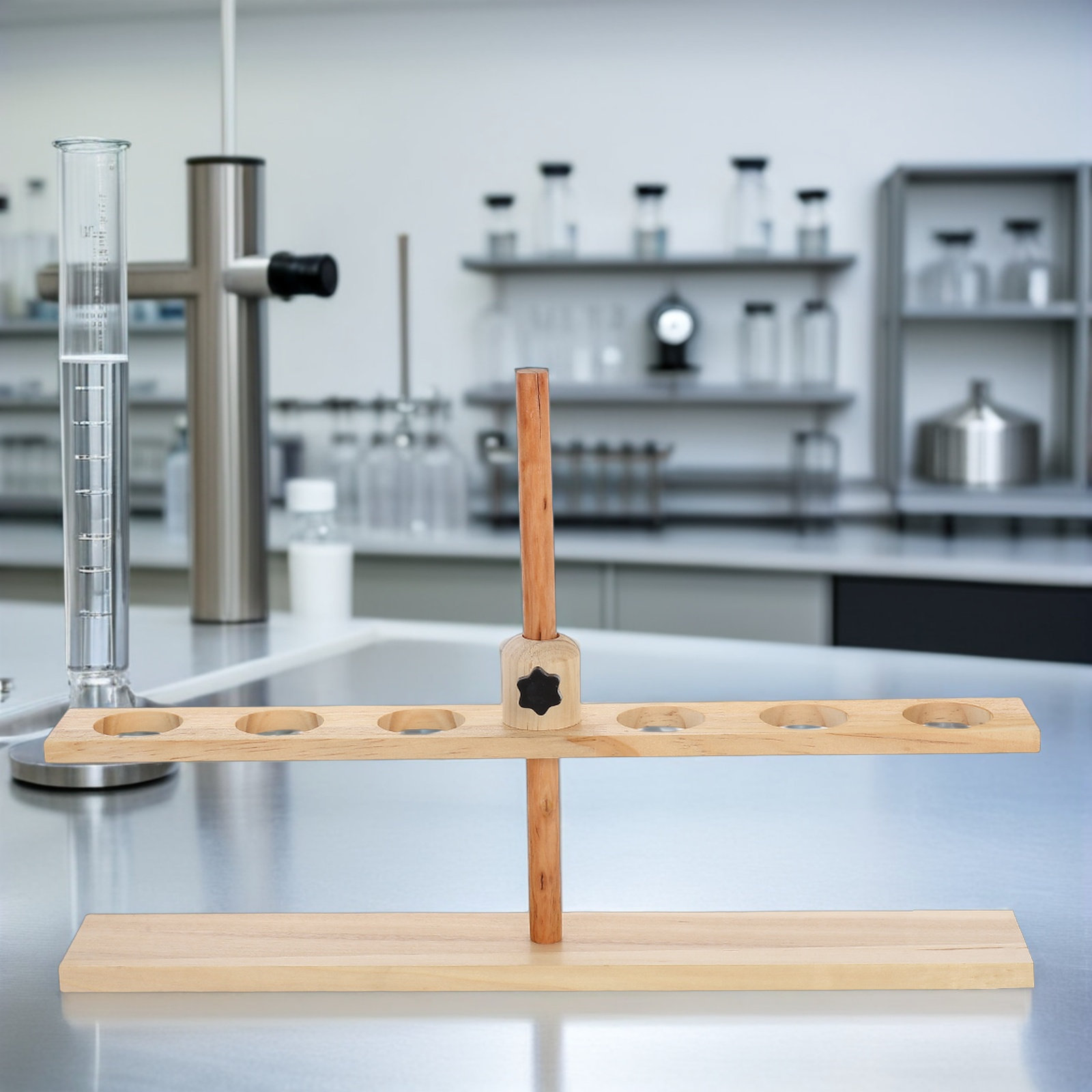 6 Delikli Ahşap Huni Standı Ay - Science Experiment incelemesi ve fiyatı